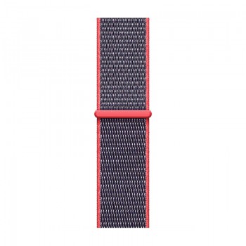 Crong Nylon Band - Pasek sportowy Apple Watch 42/44 mm (Electric Pink)
