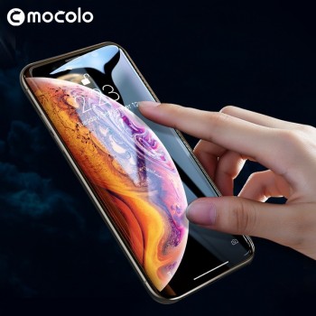 Mocolo 3D 9H Full Glue - Szkło ochronne na cały ekran Huawei P smart 2019 / Honor 10 Lite (Black)