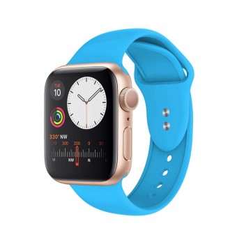 Crong Liquid Band - Pasek Apple Watch 38/40 mm (niebieski)