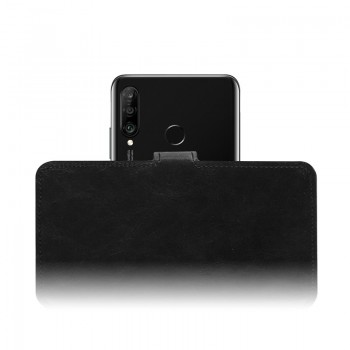 PURO Universal Wallet - Uniwersalne etui obrotowe 360° z kieszeniami na karty, rozmiar XL (czarny)