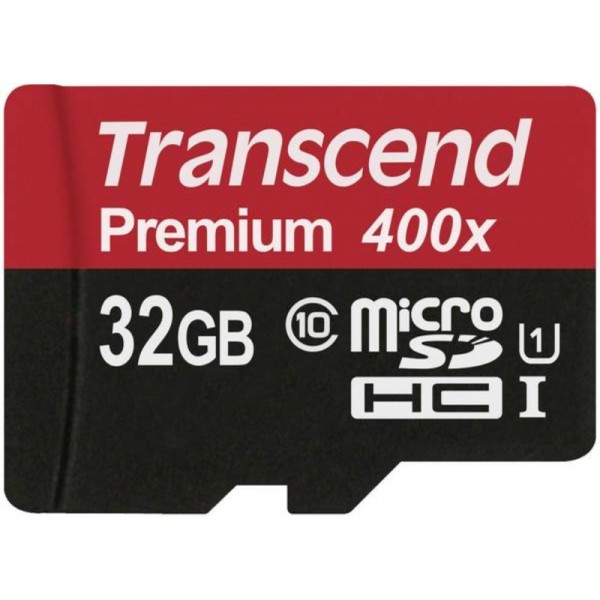 Transcend Memory MicroSDHC Class 10 UHS-I - Karta pamięci 32 GB