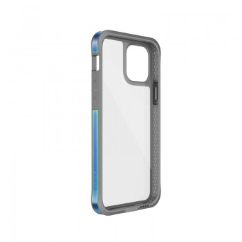 X-Doria Raptic Edge - Etui aluminiowe iPhone 12 / iPhone 12 Pro (Drop test 3m) (Iridescent)