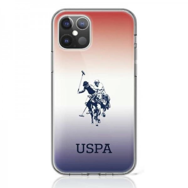 US Polo Assn Dh & Logo Gradient - Etui iPhone 12 Mini