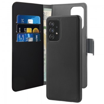 PURO Wallet Detachable - Etui 2w1 Samsung Galaxy A72 5G / A72 4G (czarny)