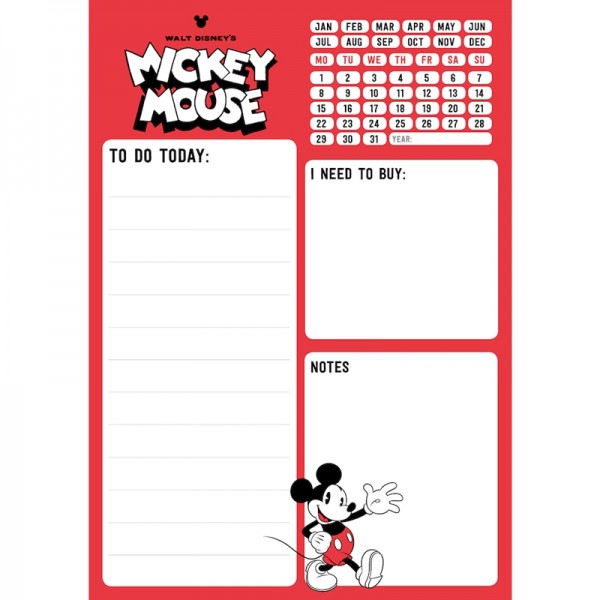 Mickey Mouse - Blok notatnikowy 54 strony
