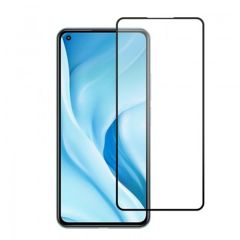 Crong 7D Nano Flexible Glass – Niepękające szkło hybrydowe 9H na cały ekran Xiaomi Mi 11 Lite 5G