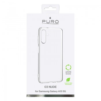 PURO 0.3 Nude - Etui ekologiczne Samsung Galaxy A13 (przezroczysty)
