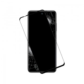 Crong 7D Nano Flexible Glass - Szkło hybrydowe 9H na cały ekran Xiaomi Redmi Note 10 5G