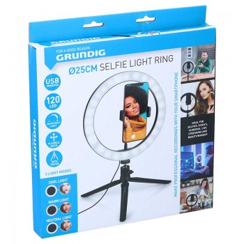 Grundig - Lampa pierścieniowa do zdjęć, selfie