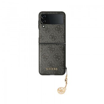 Guess 4G Charms Collection - Etui Samsung Galaxy Z Flip 4 (szary)