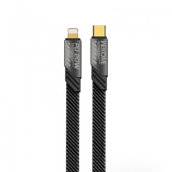 WEKOME WDC-191 Mecha Series - Kabel połączeniowy USB-C do Lightning PD 20W 1 m (Tarnish)